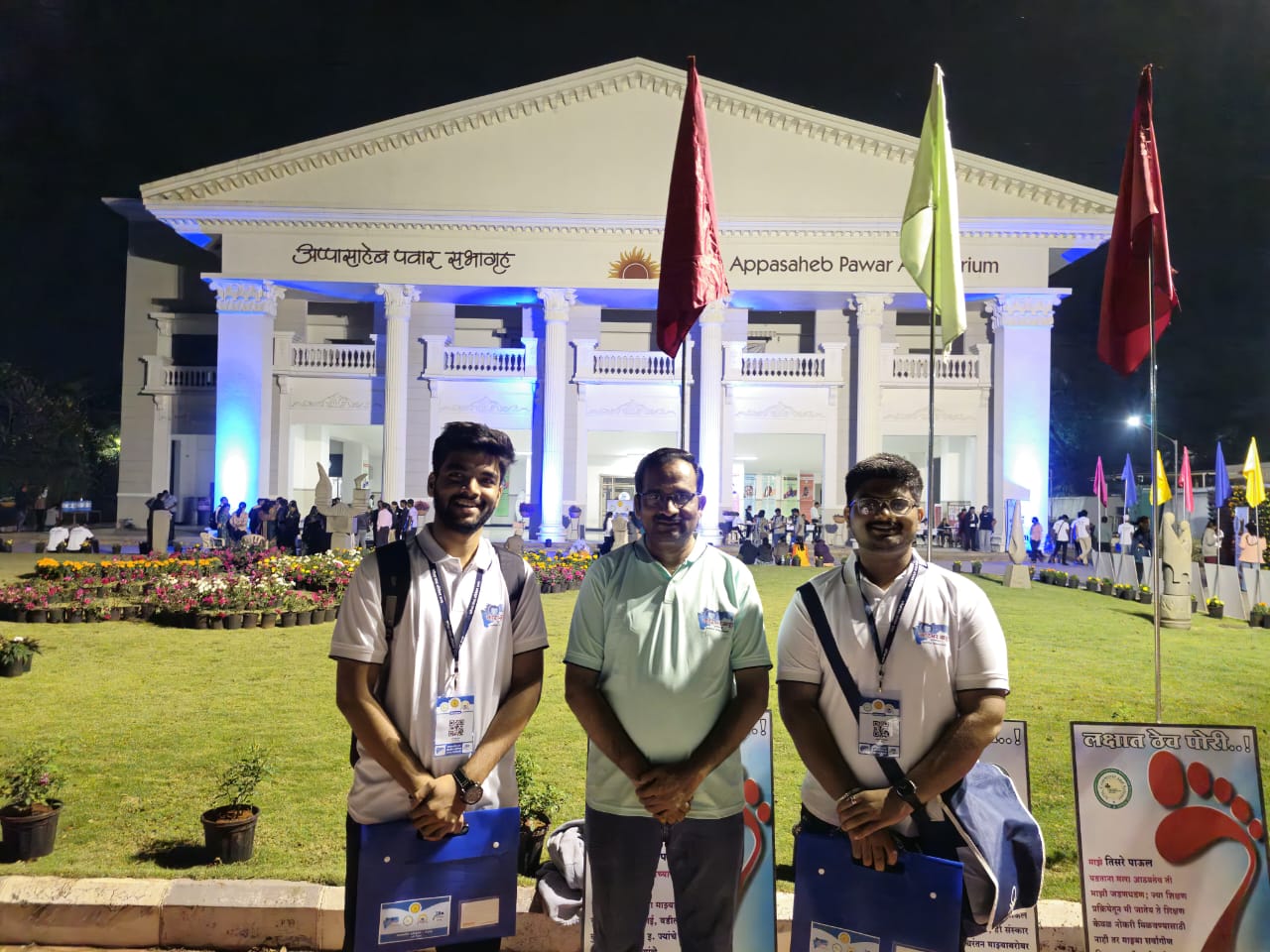  Mr. K. C. Patil, along with the students of the Career Sansad, Smt. Sharadchandrika Suresh Patil College of Pharmacy, Chopda, successfully participated in the 5-Day State-Level Convention held from 3